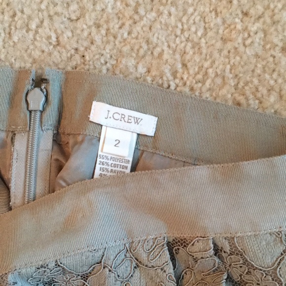 Lace skirt from J.Crew in size 2 - Picture 2 of 2